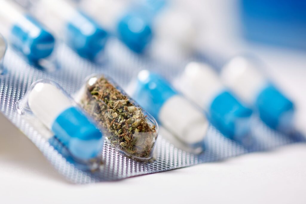 medical-cannabis- as pills or tabs